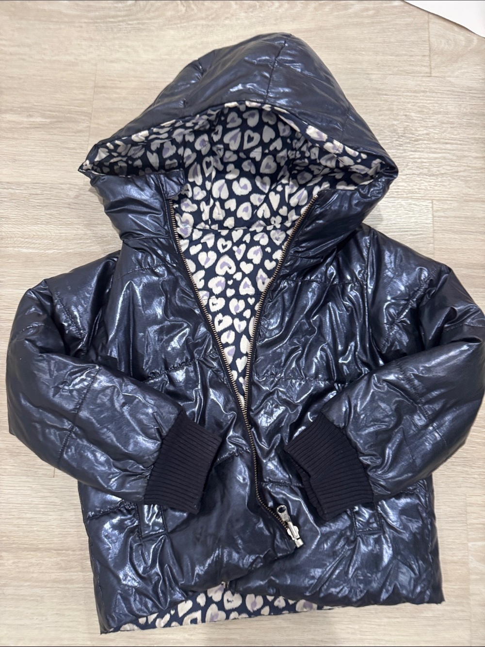 CREWCUTS REVERSIBLE PUFFER